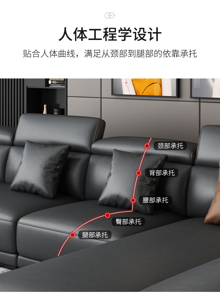 极简布艺沙发