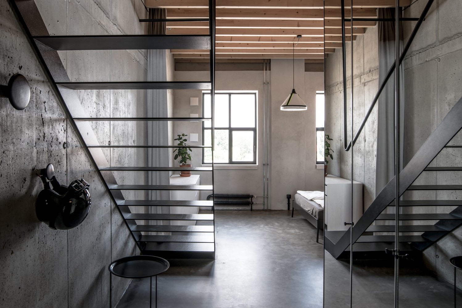 73平米loft工业风公寓