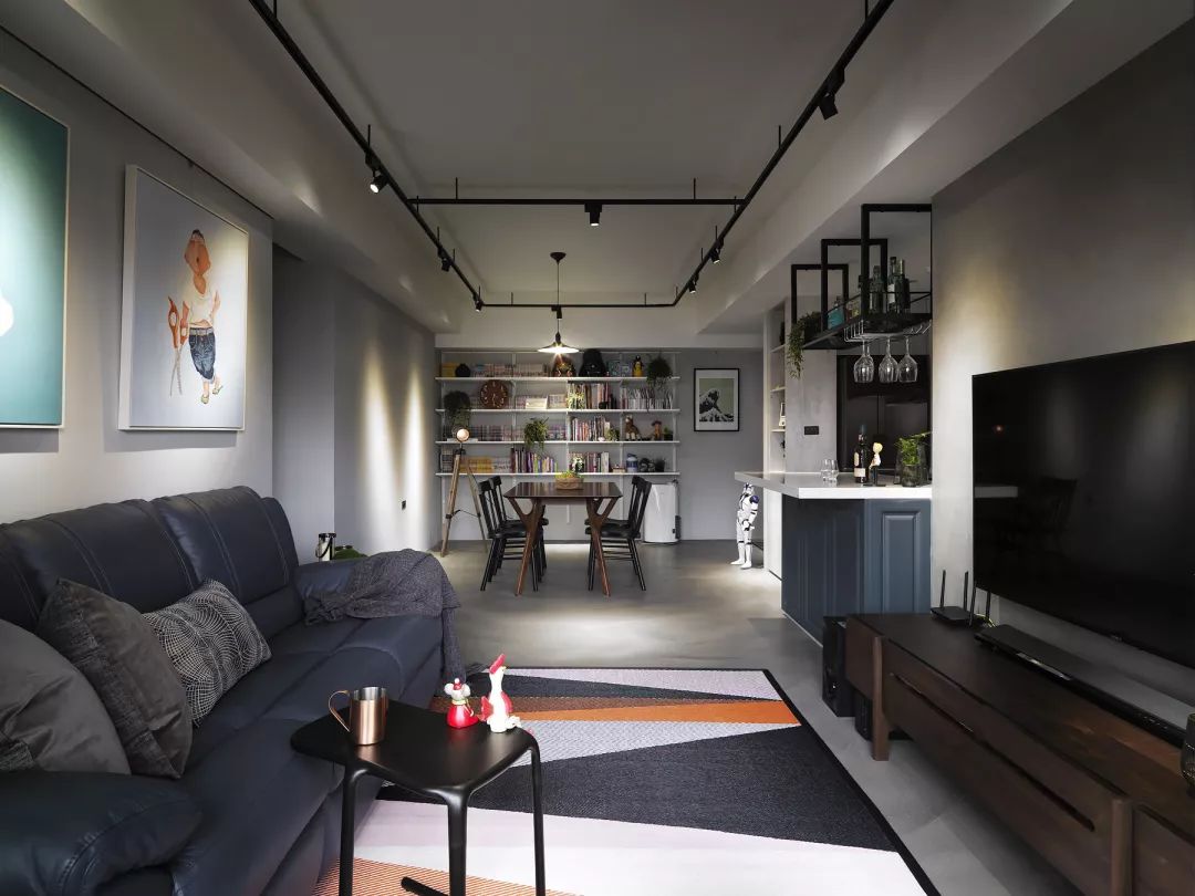 132㎡loft工业风住宅