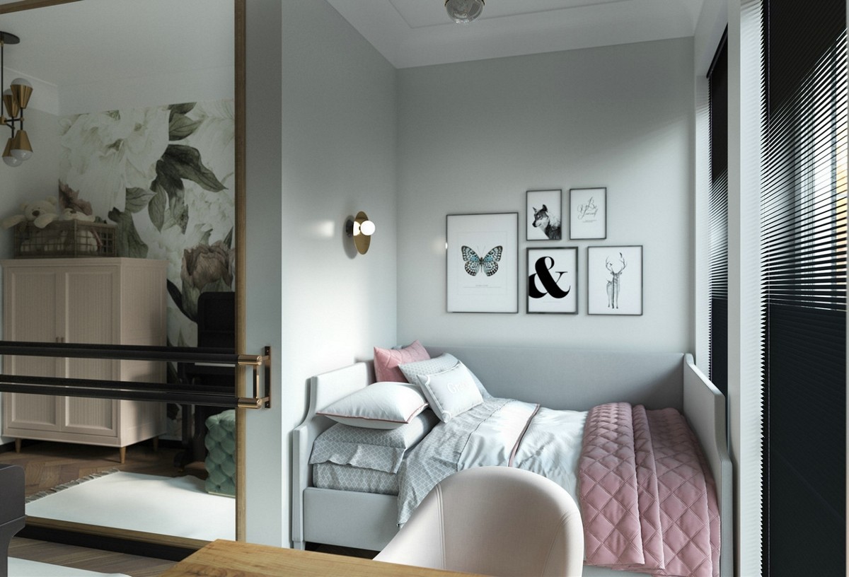 现代混搭风单身公寓