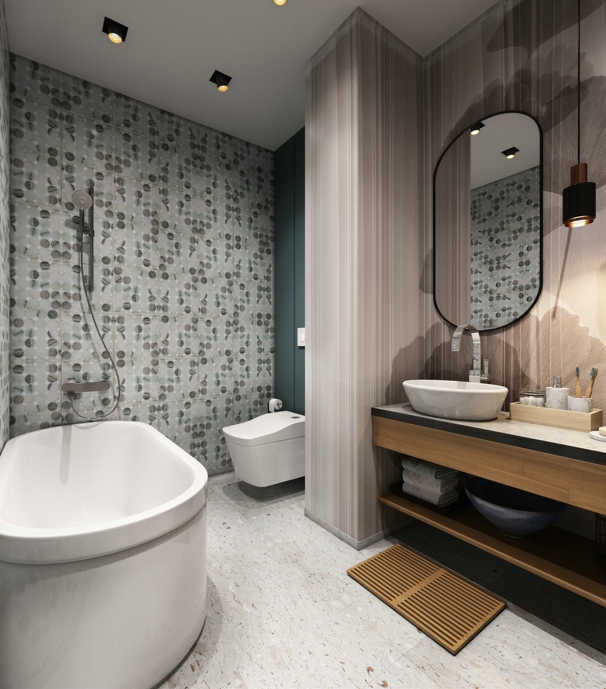 现代混搭风单身公寓