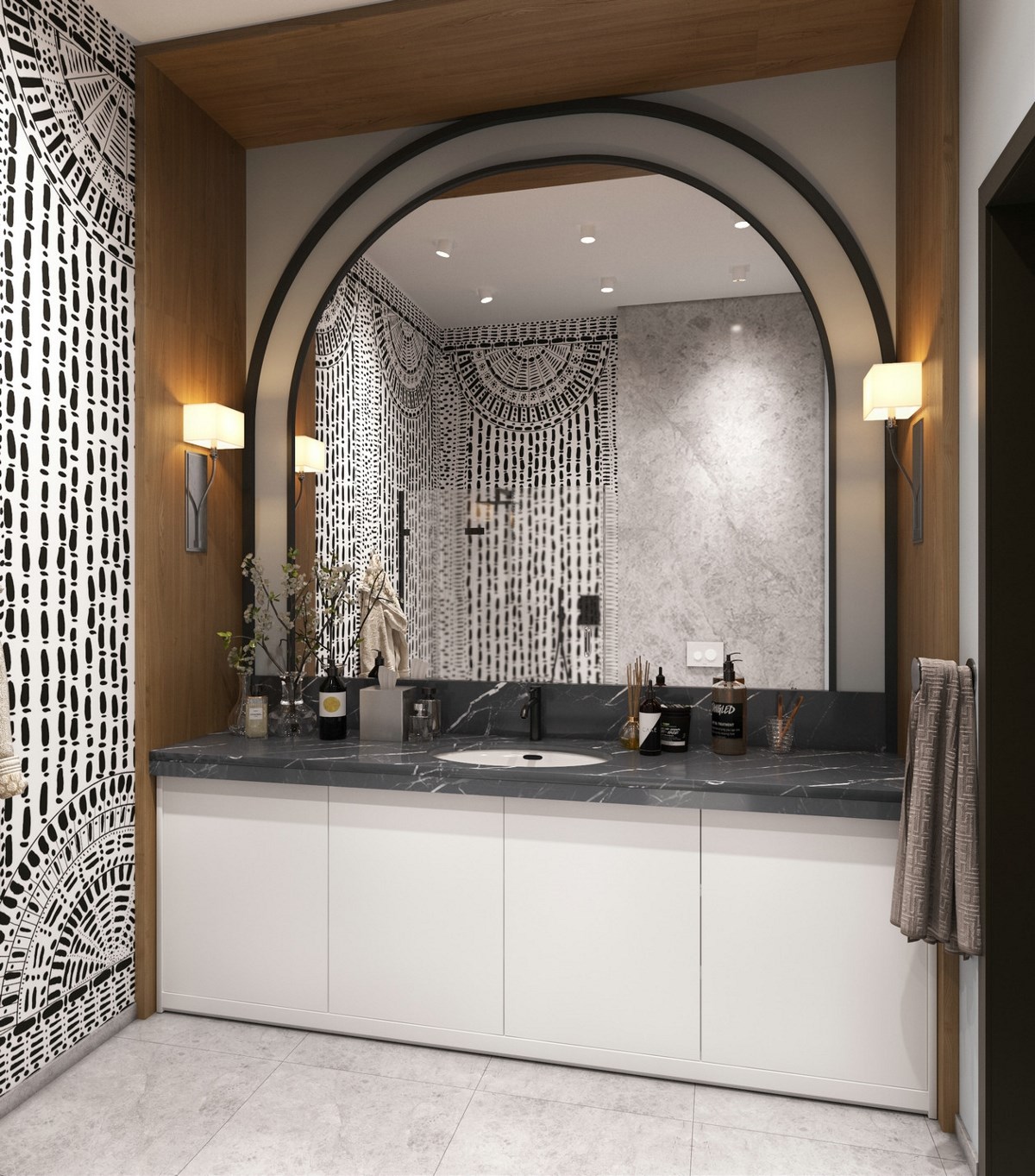 现代混搭风单身公寓