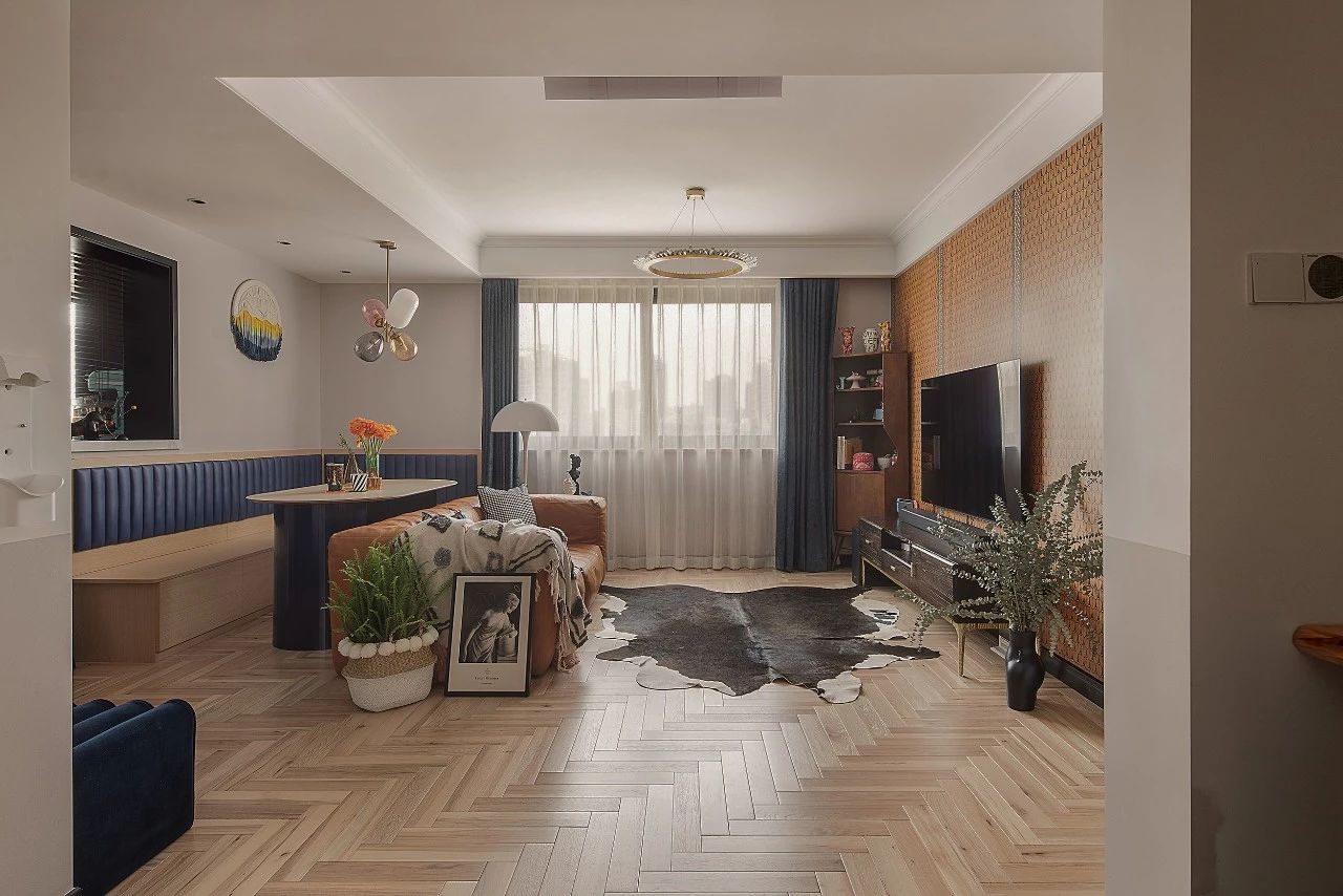 120㎡住宅，每1㎡都混搭。