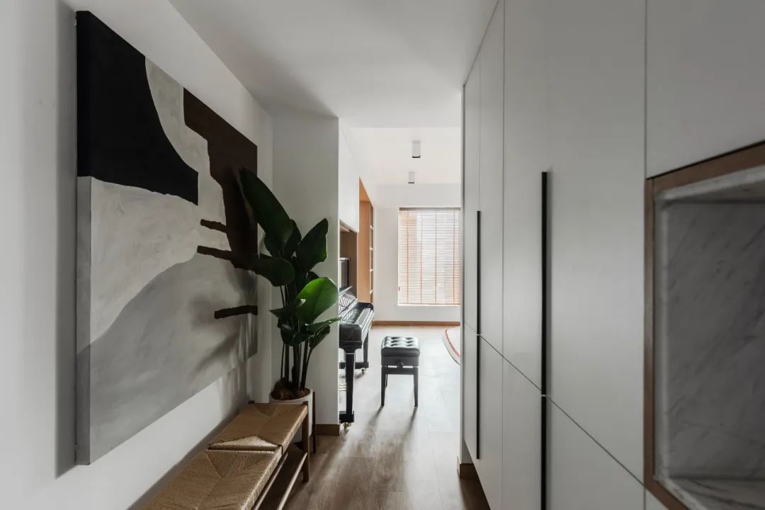 136m&sup2;清平乐&rdquo;配色住宅，​每一寸的闲逸生活气太撩人 。