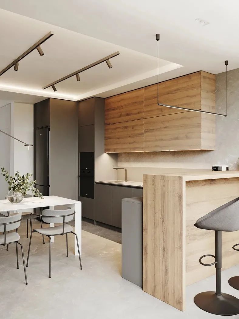 73m&sup2;小户型，喜欢那一抹淡淡的绿。