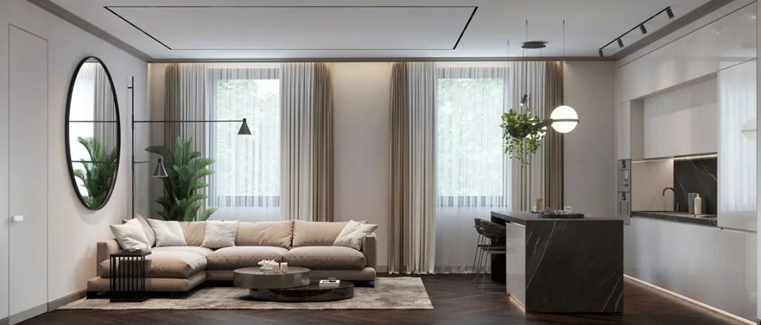 151m&sup2;简约住宅，静候家的温暖回归。