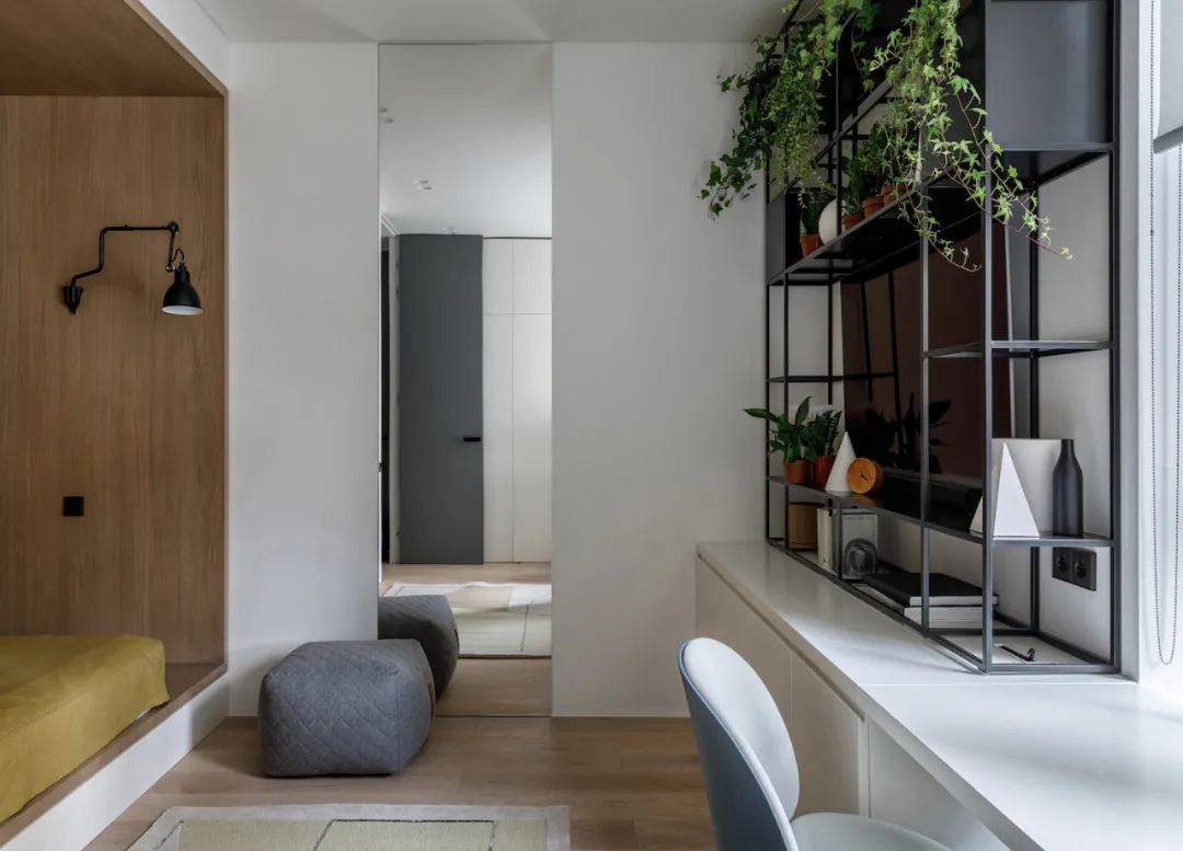 116m&sup2; 私宅，简约风格下，却有着强大的收纳空间。