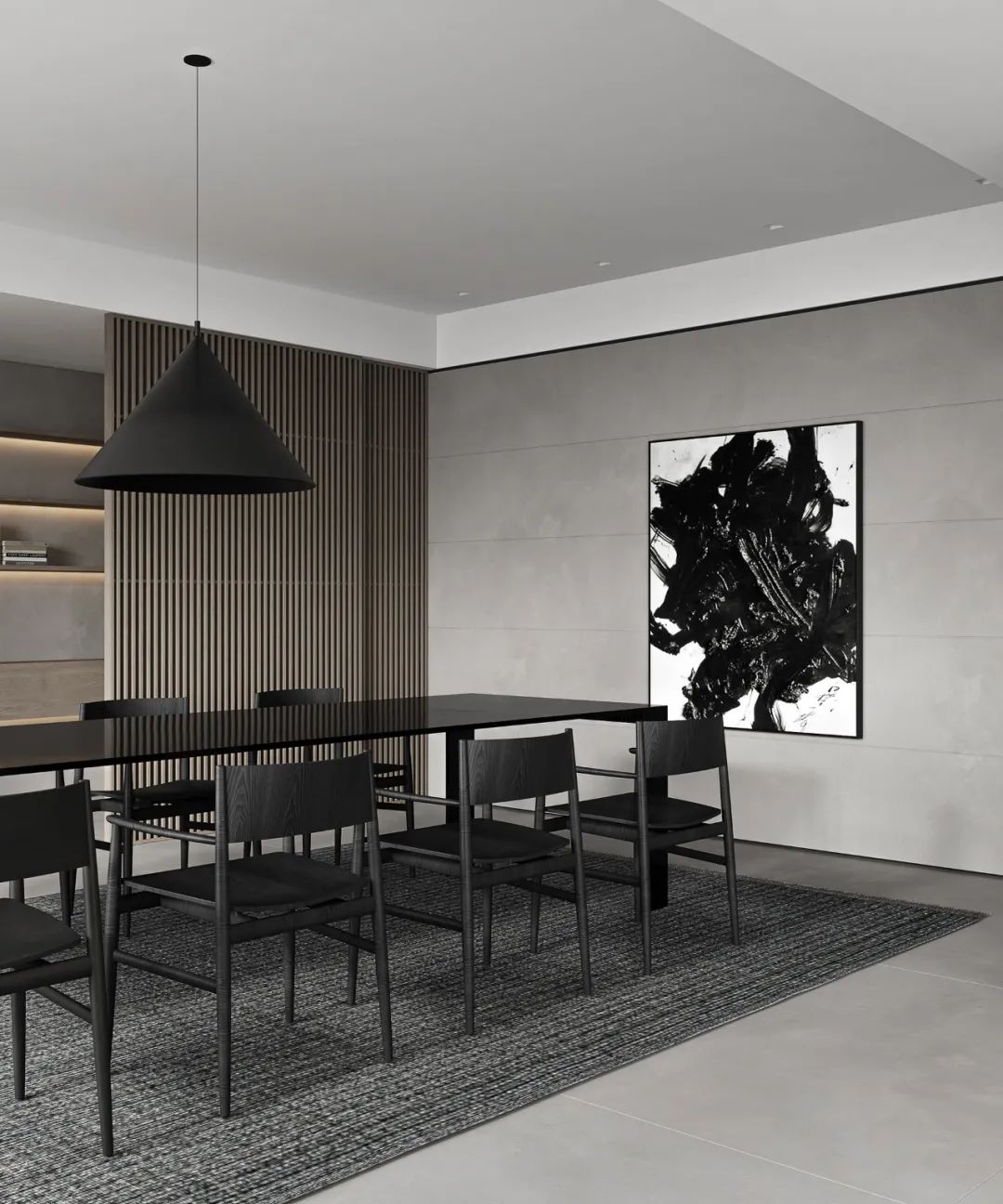 明暗对比朴素住宅&middot;无间 