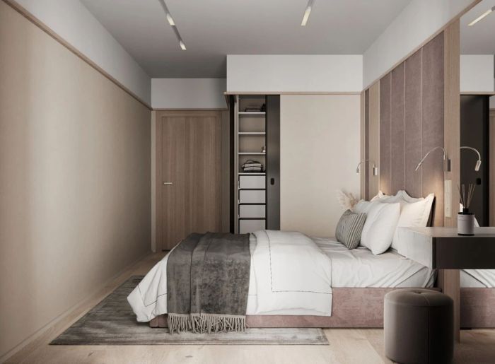 72㎡公寓，配色柔和，营造宁静美学氛围！