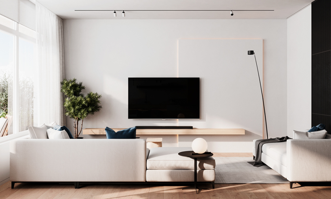 北欧风装修效果，感受家的温馨