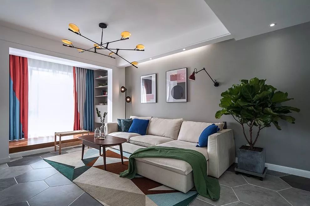 25万装115㎡现代北欧风 真心赞！