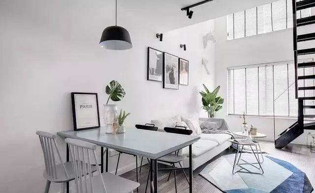 晒晒70㎡小户型loft，简洁明快有格调，造价低，满足！