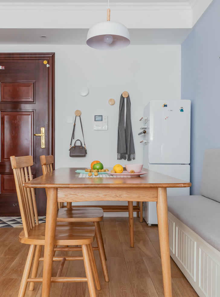 少见的90㎡北欧风，清新自然很有设计感，温馨惬意令人羡慕！