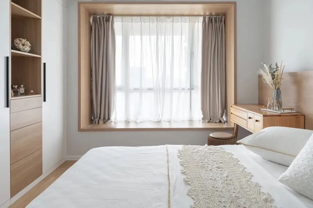 一眼就爱上的120㎡小三居，奶油风装修，配色太治愈了！