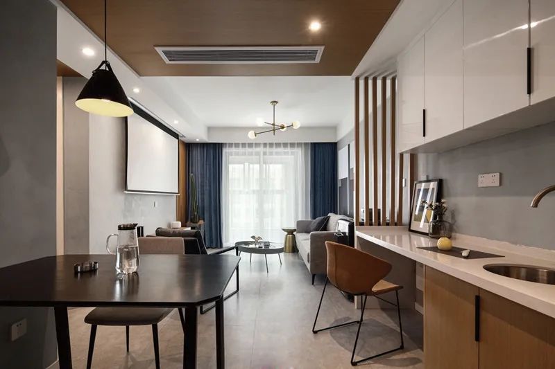 89㎡小户型开挂，客餐厅舒适又开阔，看起来跟大房子没什么差！