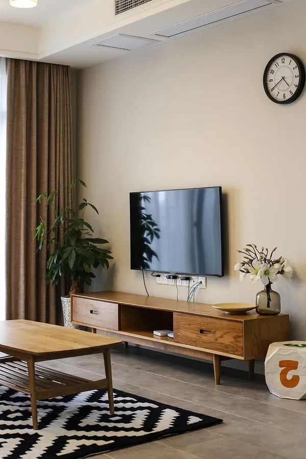 65平小户型，布局紧凑宽敞舒适，北欧风装修清新大气
