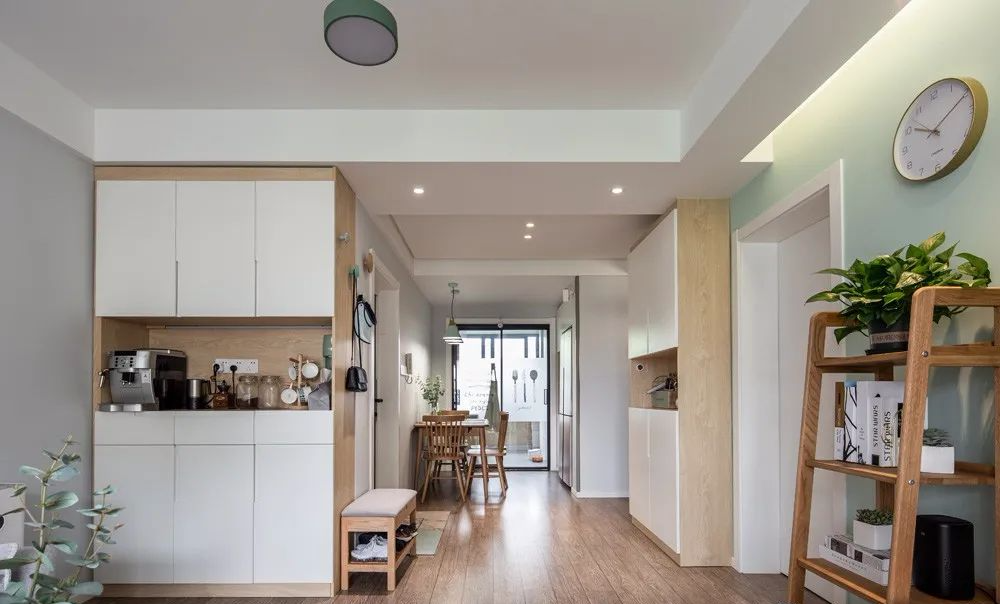 82m&sup2;清爽简约北欧风，舒服的色调让小家好看、好用又好住！