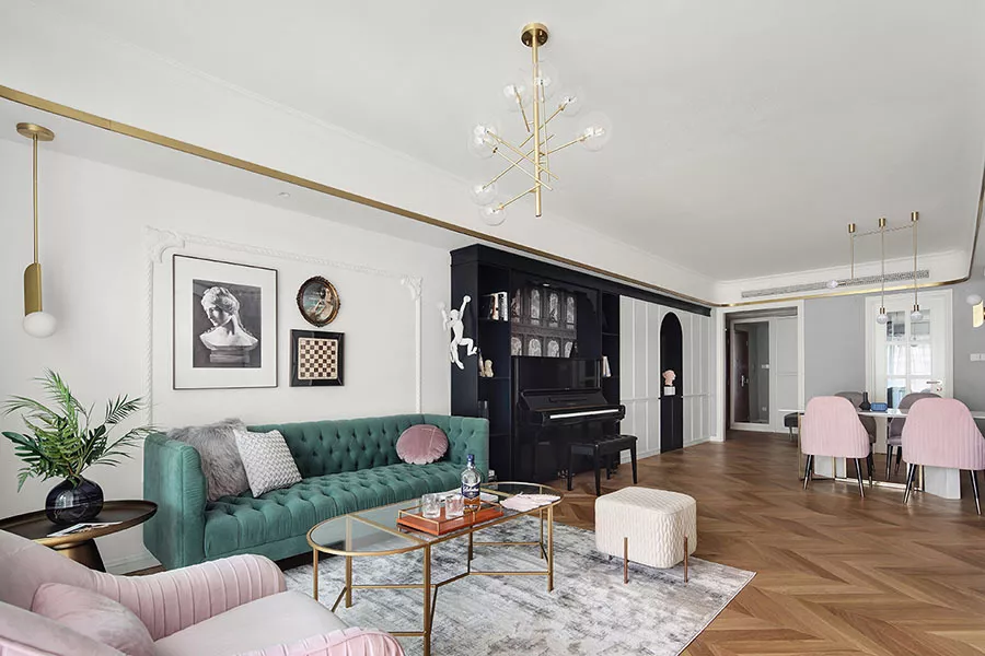 140㎡旧房翻新，变身ins风，家都能打卡拍大片，太美