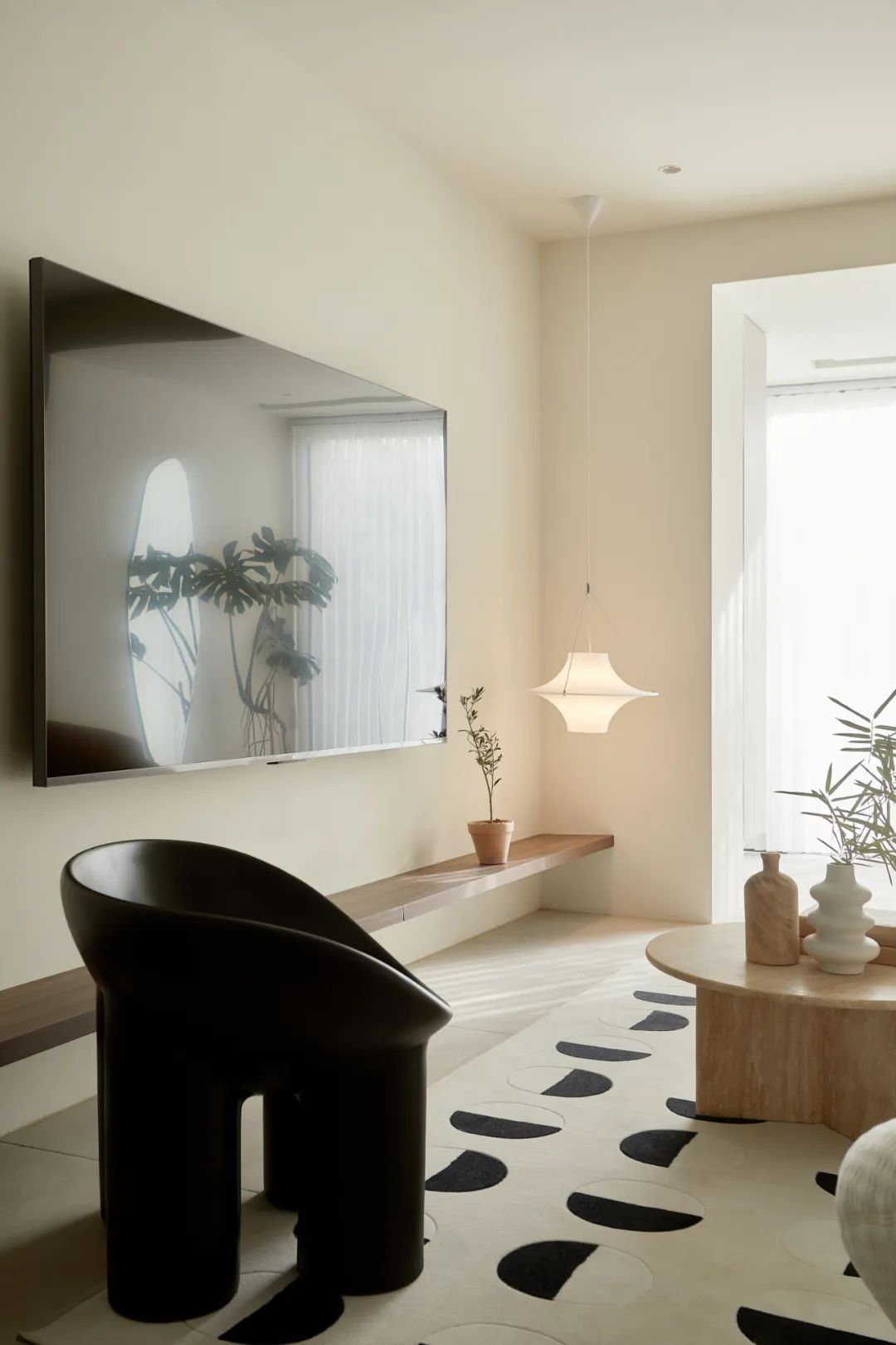 120㎡三代同堂，全屋浅色设计，弱采光一楼也敞亮！