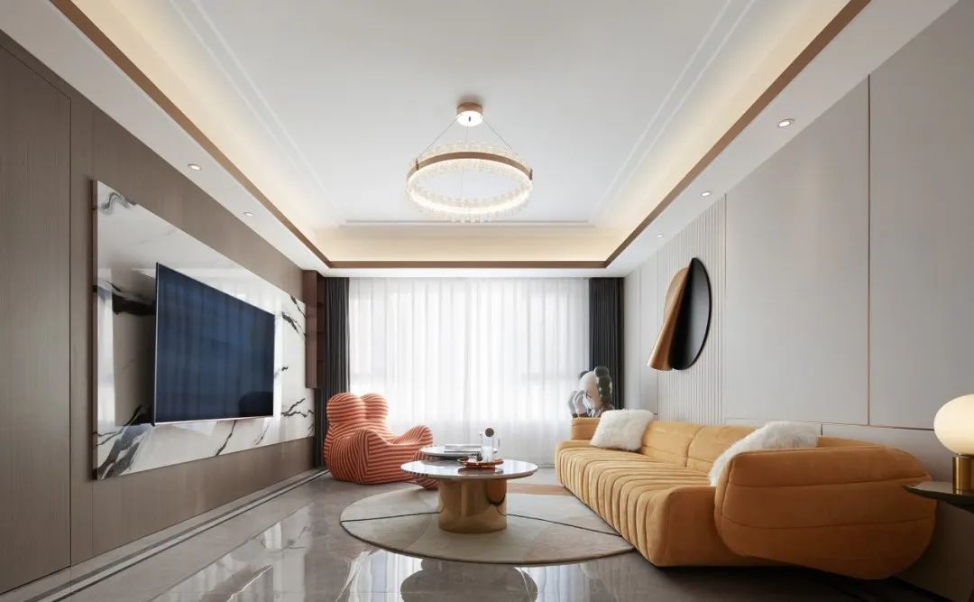 160m&sup2;现代风格丨沉稳优雅，享高雅精致生活！