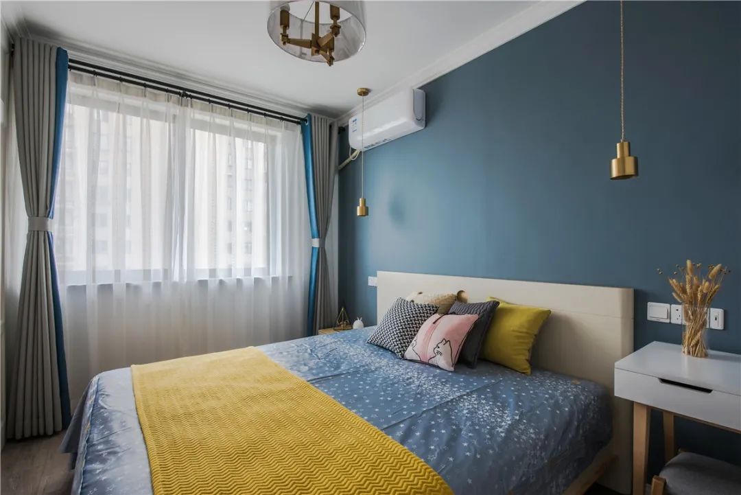 小户型必看！85㎡现代简约两居，这样设计好温馨