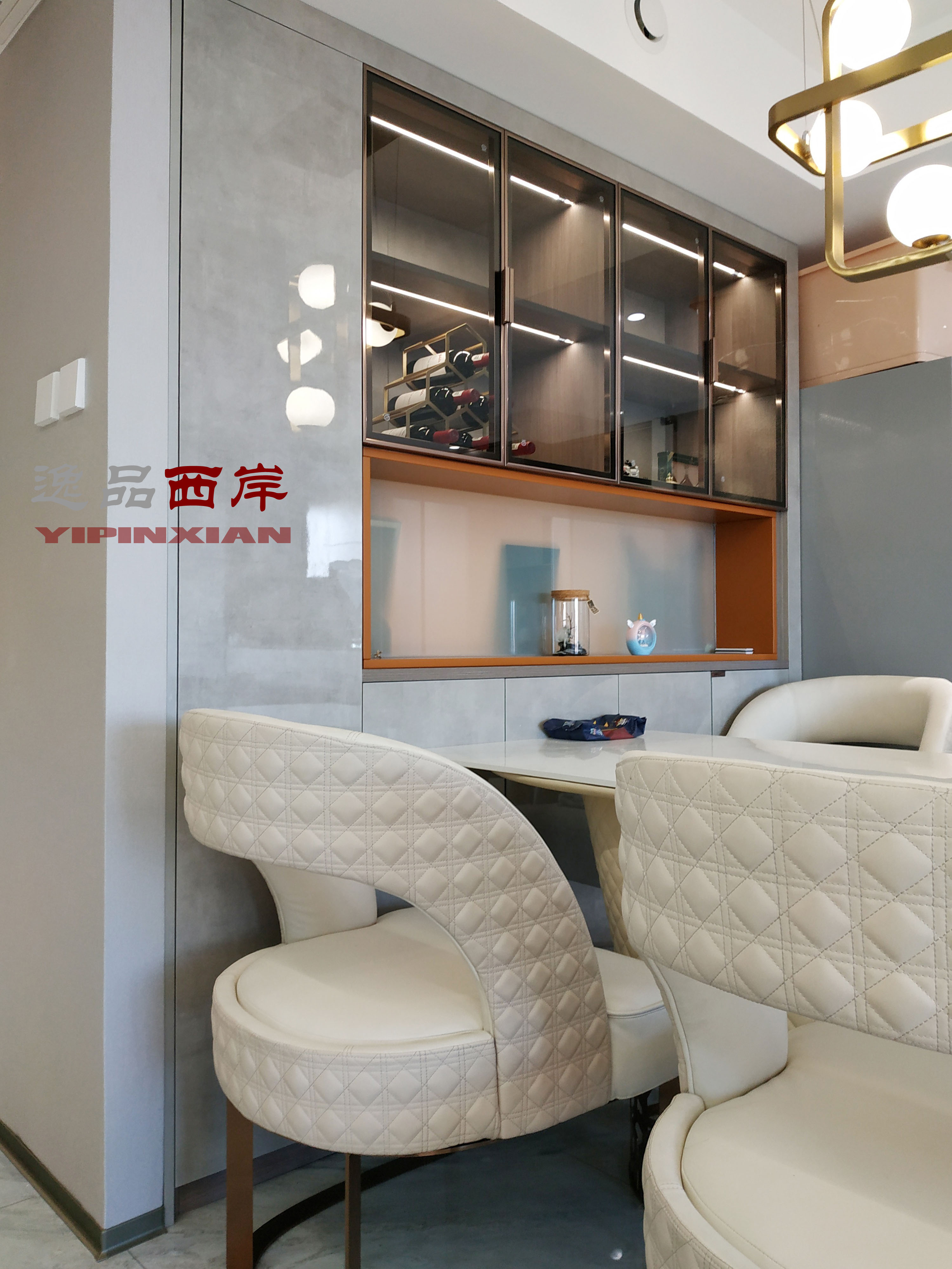 设计师高顺实景方案作品展示：两居实景轻奢展示
