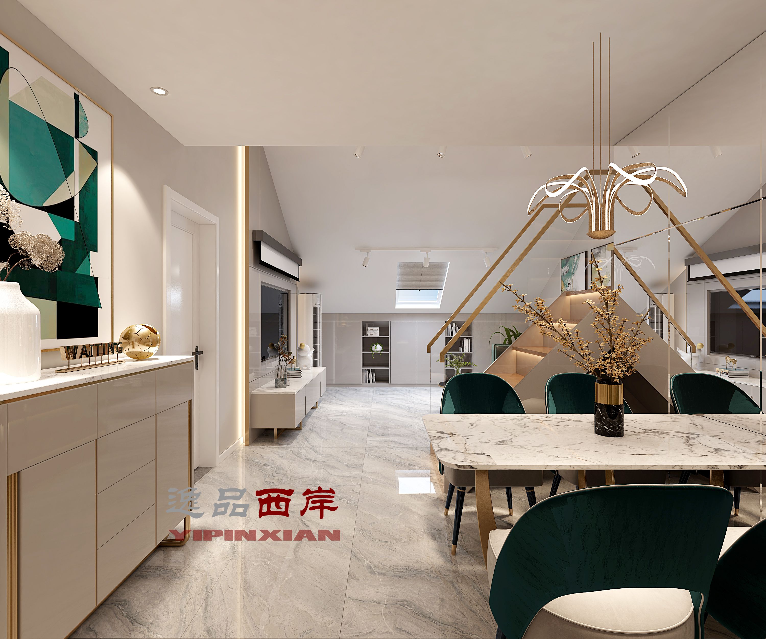 原始两室一厅的格局，斜坡顶，搭建阁楼设计方案
