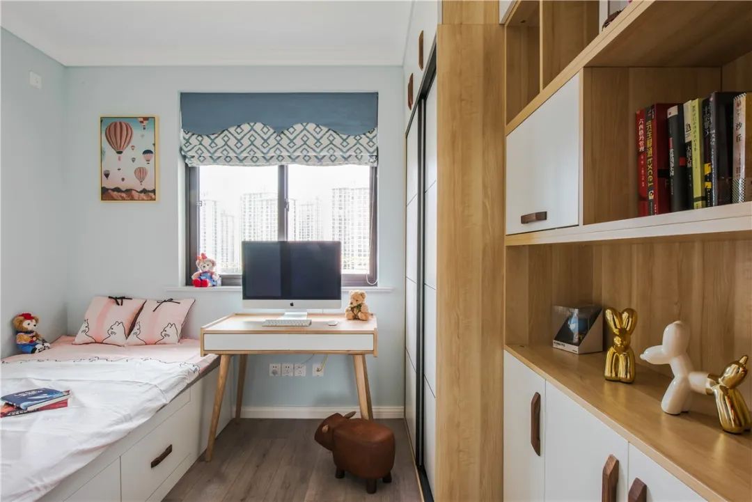 小户型必看！85㎡现代简约两居，这样设计好温馨