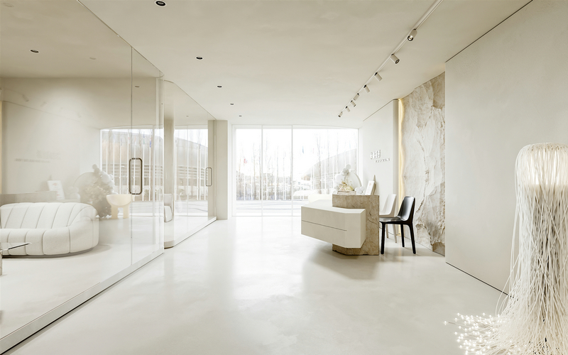 白色纯美婚纱摄影