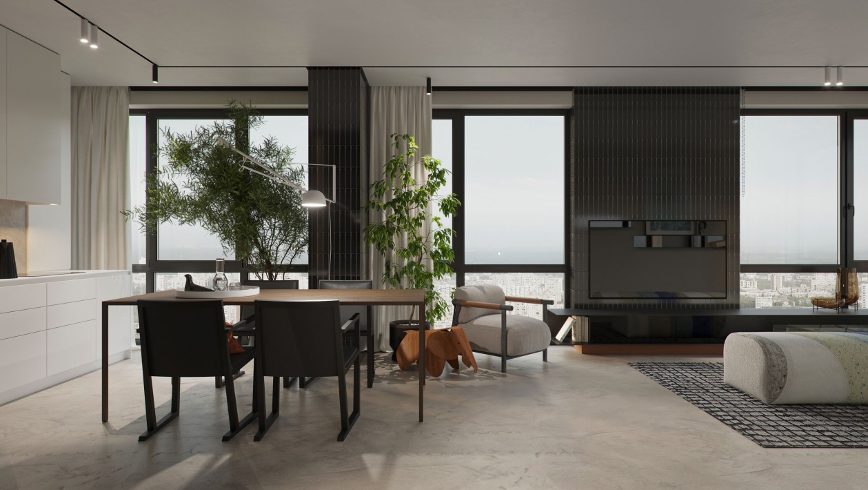 165平 简洁时尚家装设计！