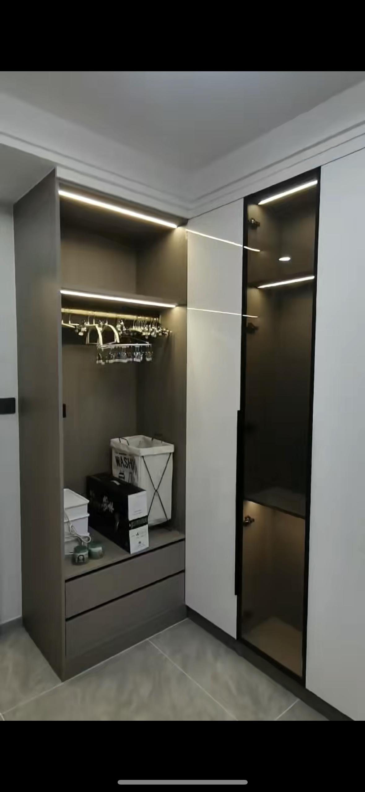 华远二期93平米三室两卫完工实景拍摄