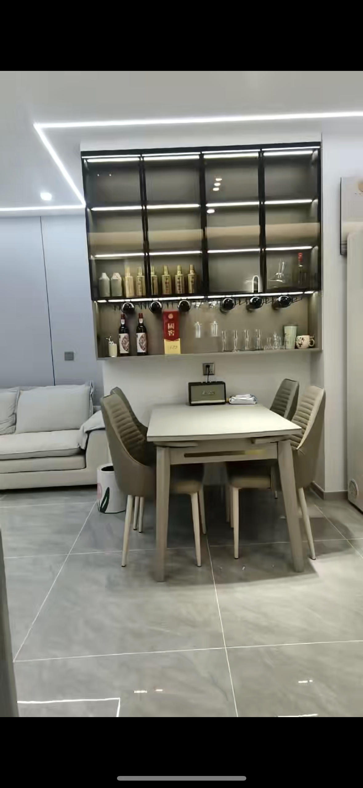 华远二期93平米三室两卫完工实景拍摄