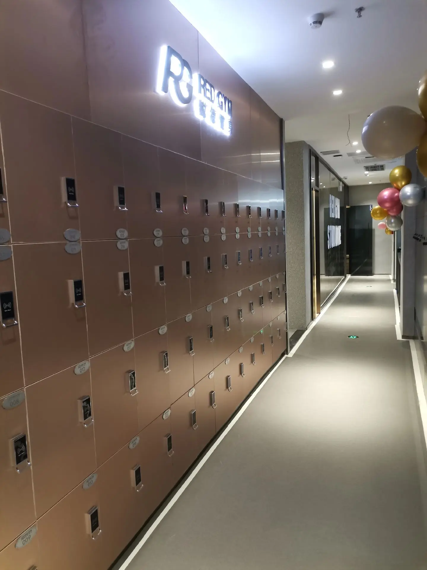 深圳锐德健身房施工完现场效果图，