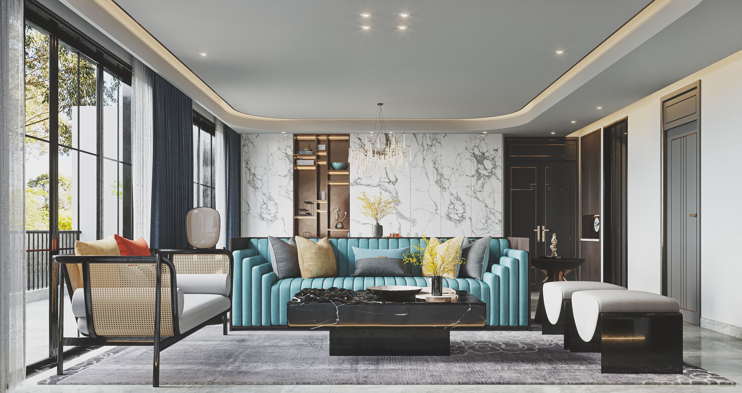 160平新中式风格