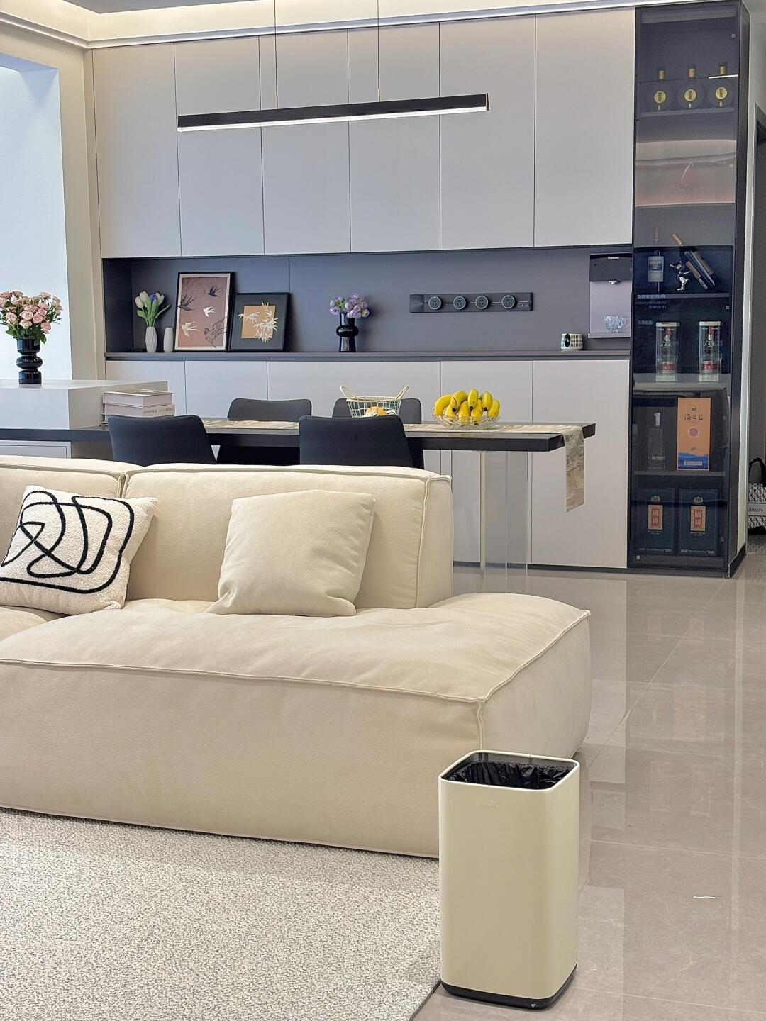 130平现代风格，简单的搭配，也可以提升装修的整体效果