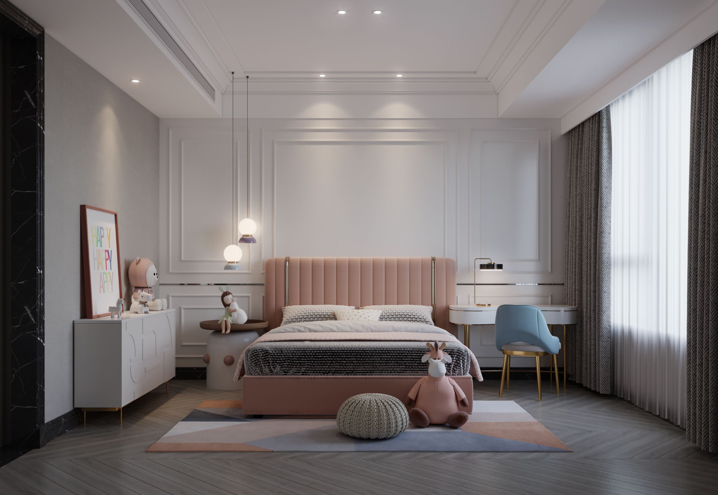 国瑞华府-104平简欧