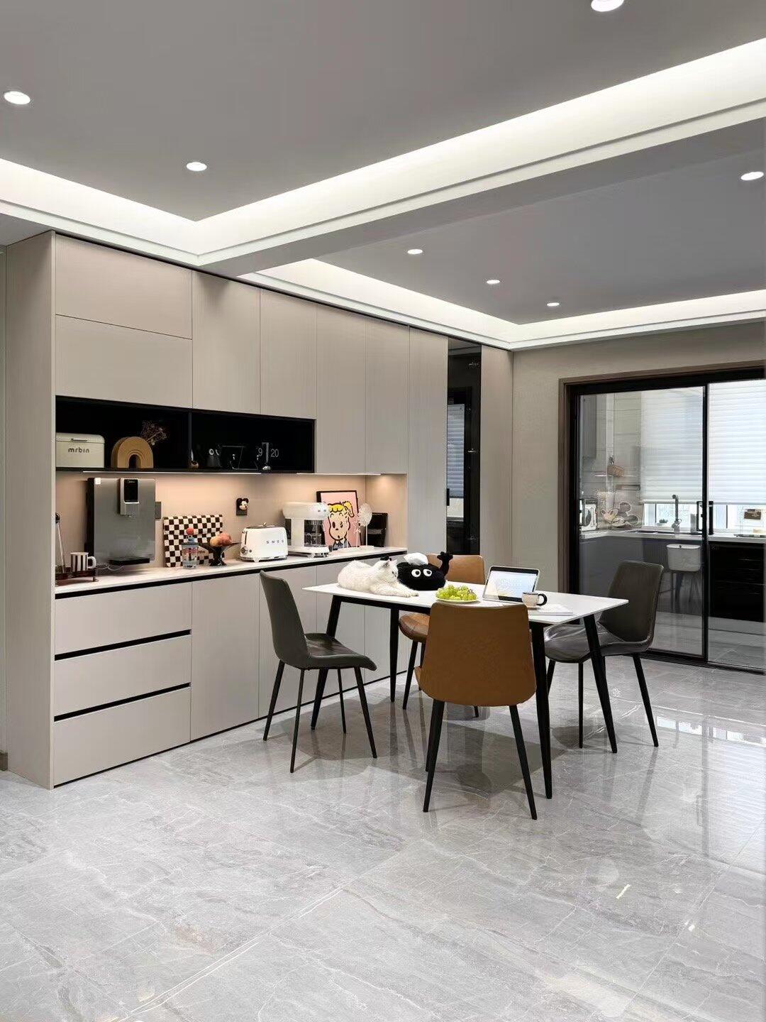 120平 现代风格，整体简约大气又不容易过时