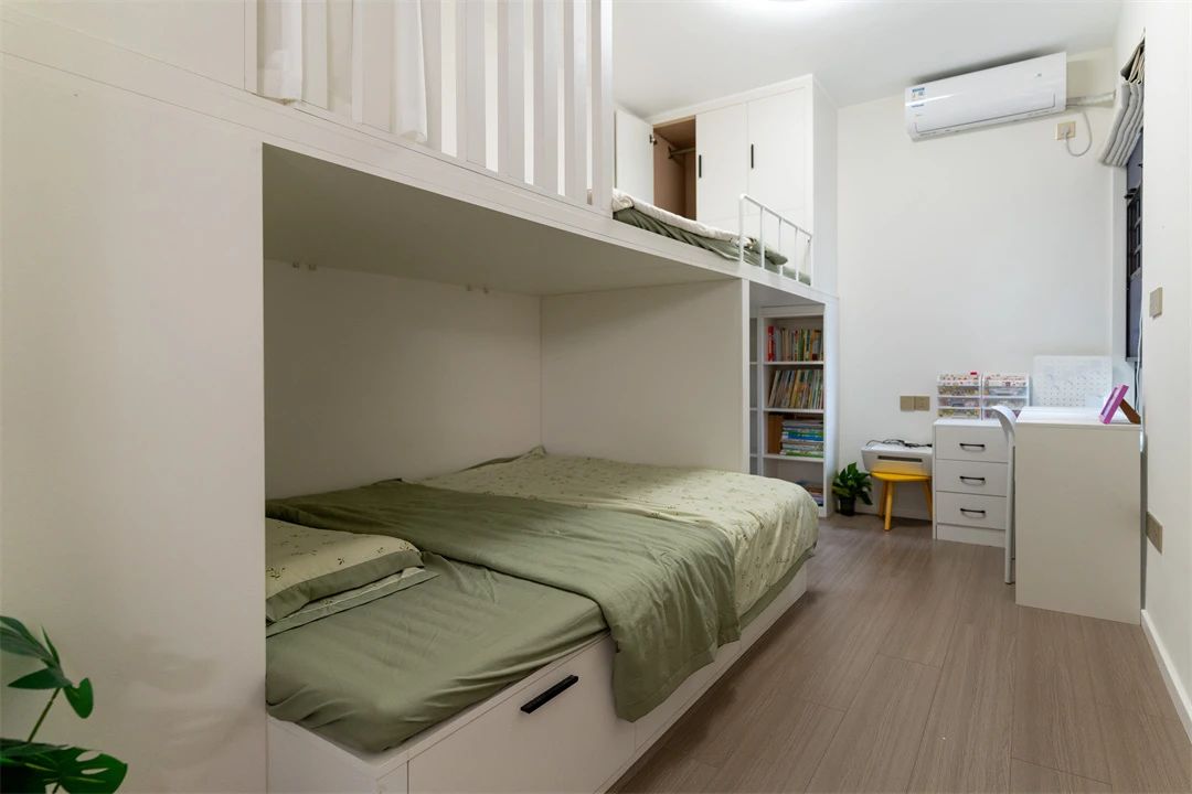  87.5㎡简约奶油：将空间打开，小户型也实现空间自由！