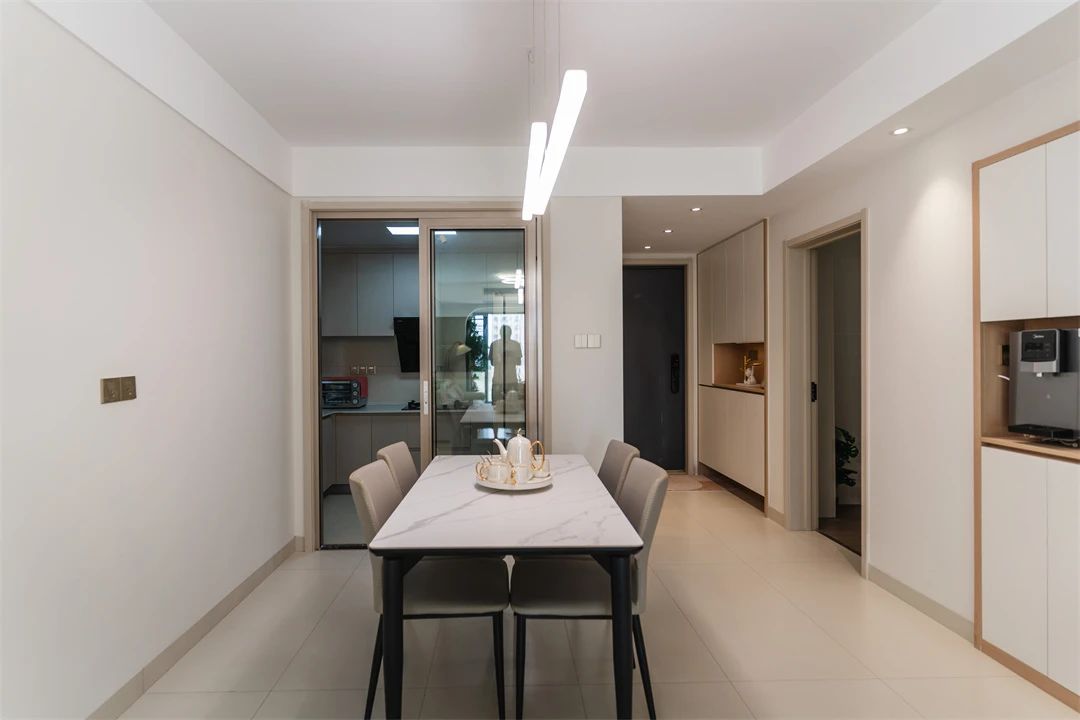  87.5㎡简约奶油：将空间打开，小户型也实现空间自由！