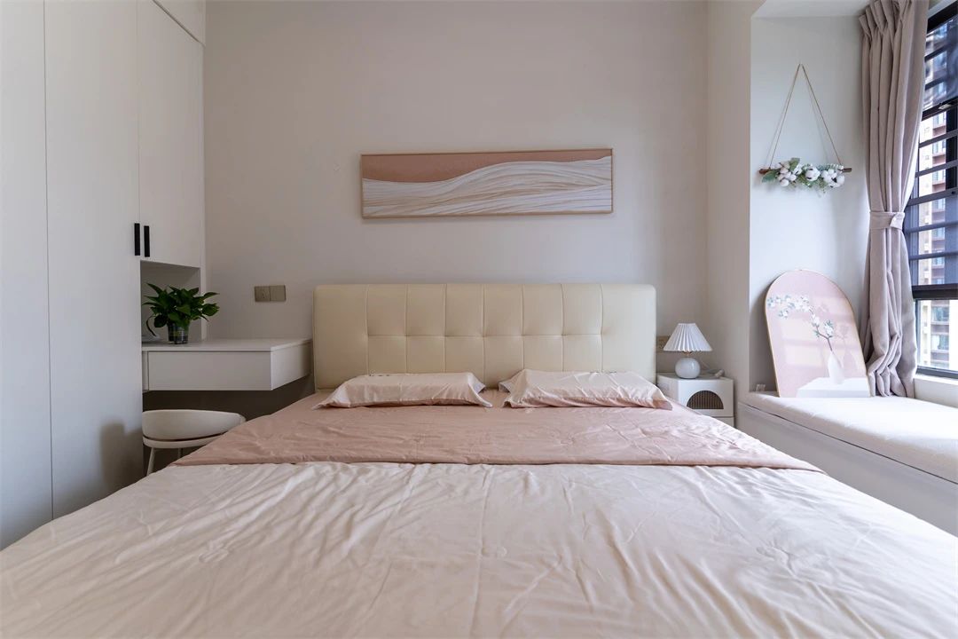  87.5㎡简约奶油：将空间打开，小户型也实现空间自由！