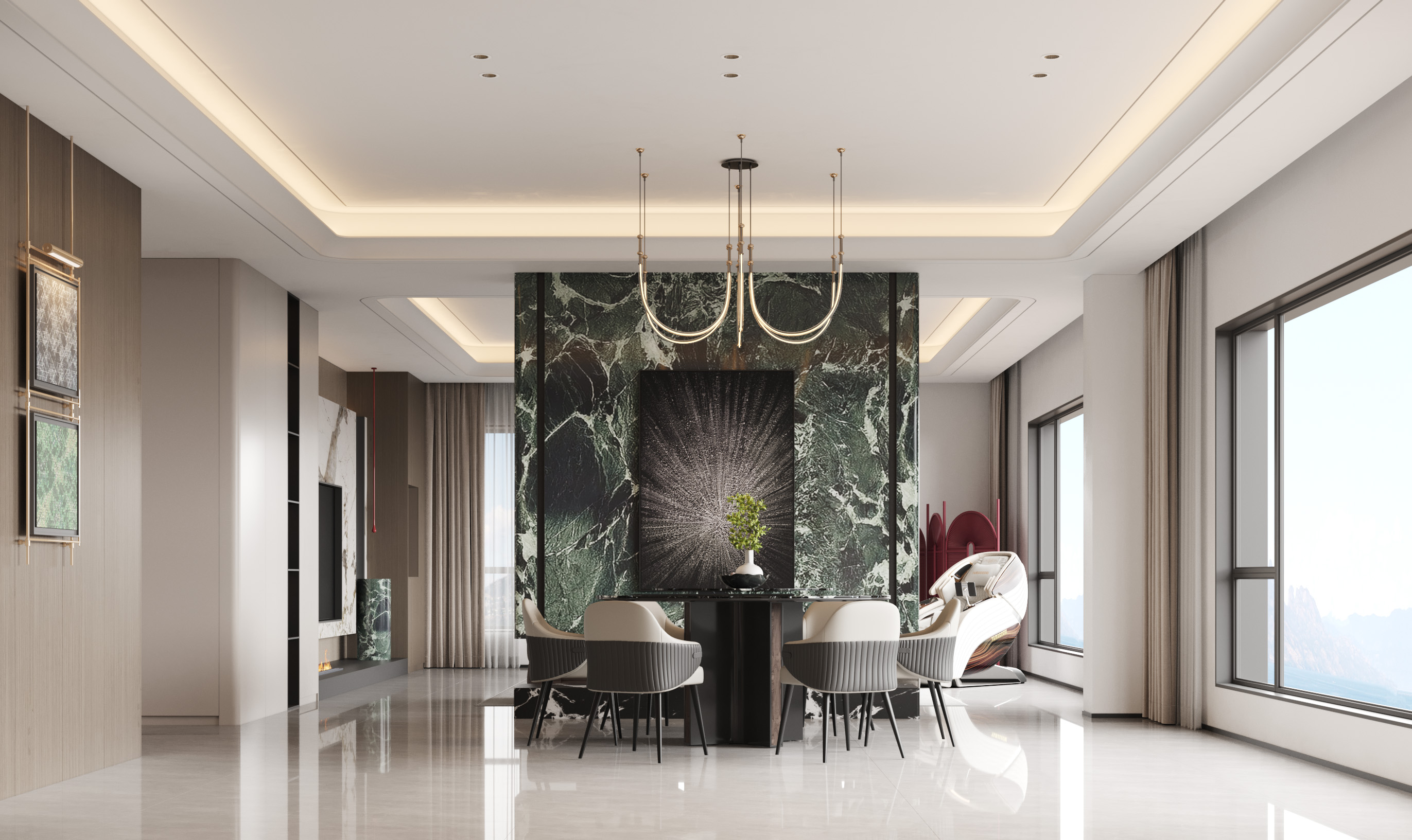 300平米平层潮白云谷