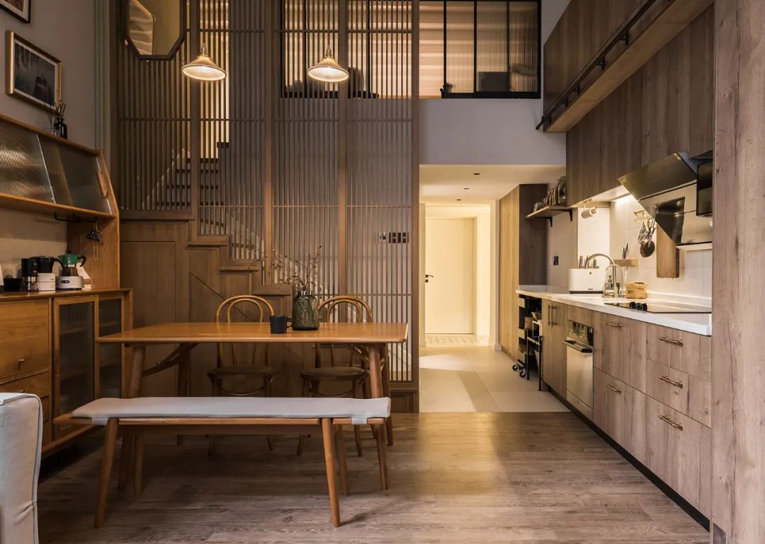 54㎡旧房改造，中古风 +现代风，烟火巷弄里的的双面气质！