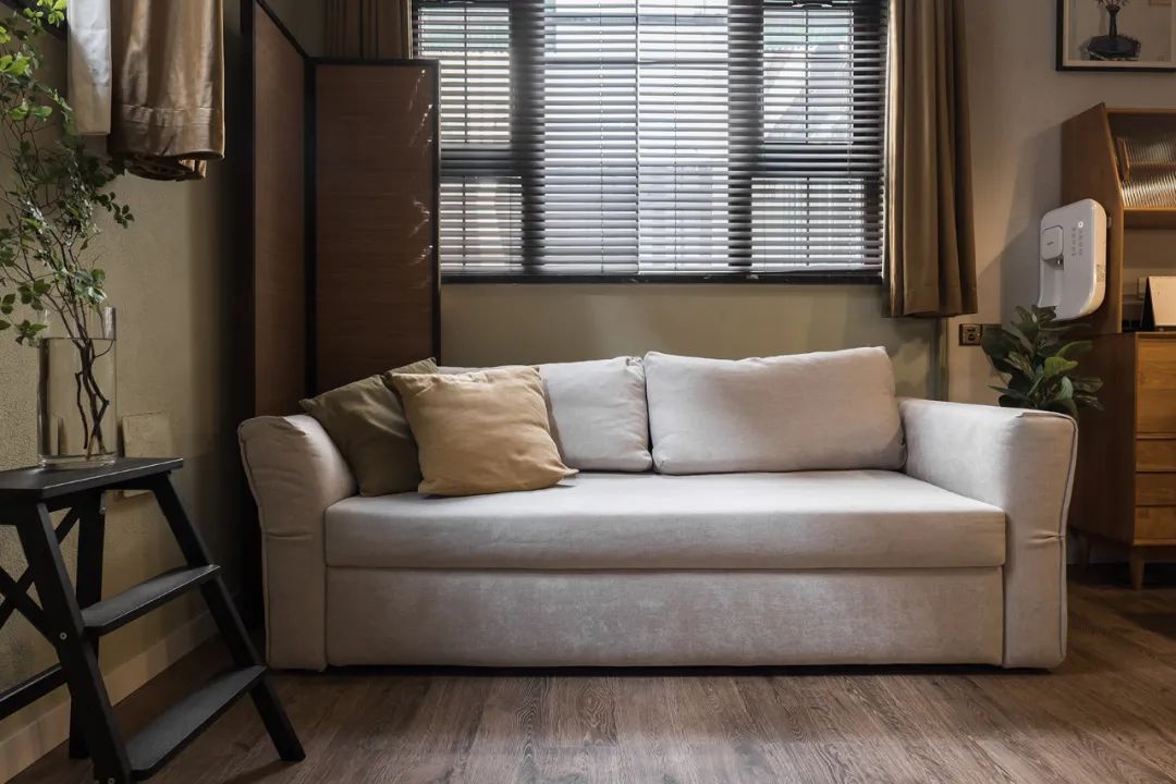 54㎡旧房改造，中古风 +现代风，烟火巷弄里的的双面气质！