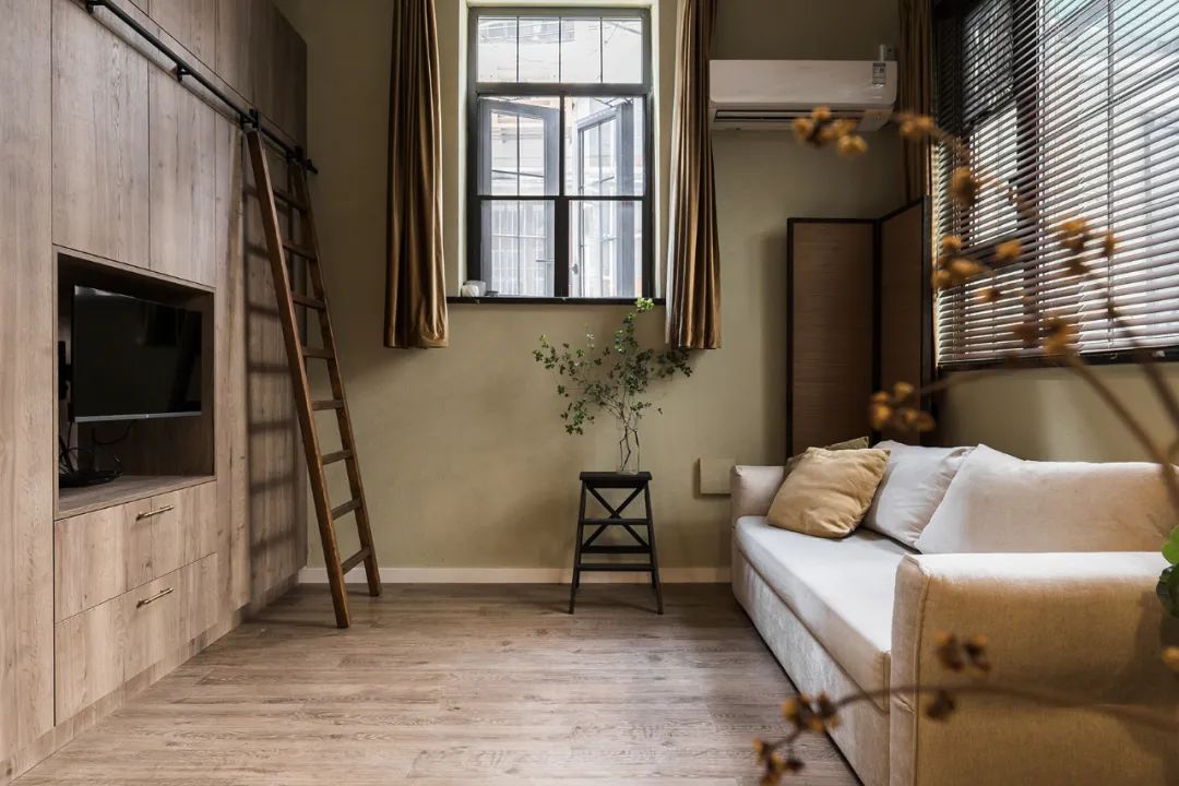 54㎡旧房改造，中古风 +现代风，烟火巷弄里的的双面气质！