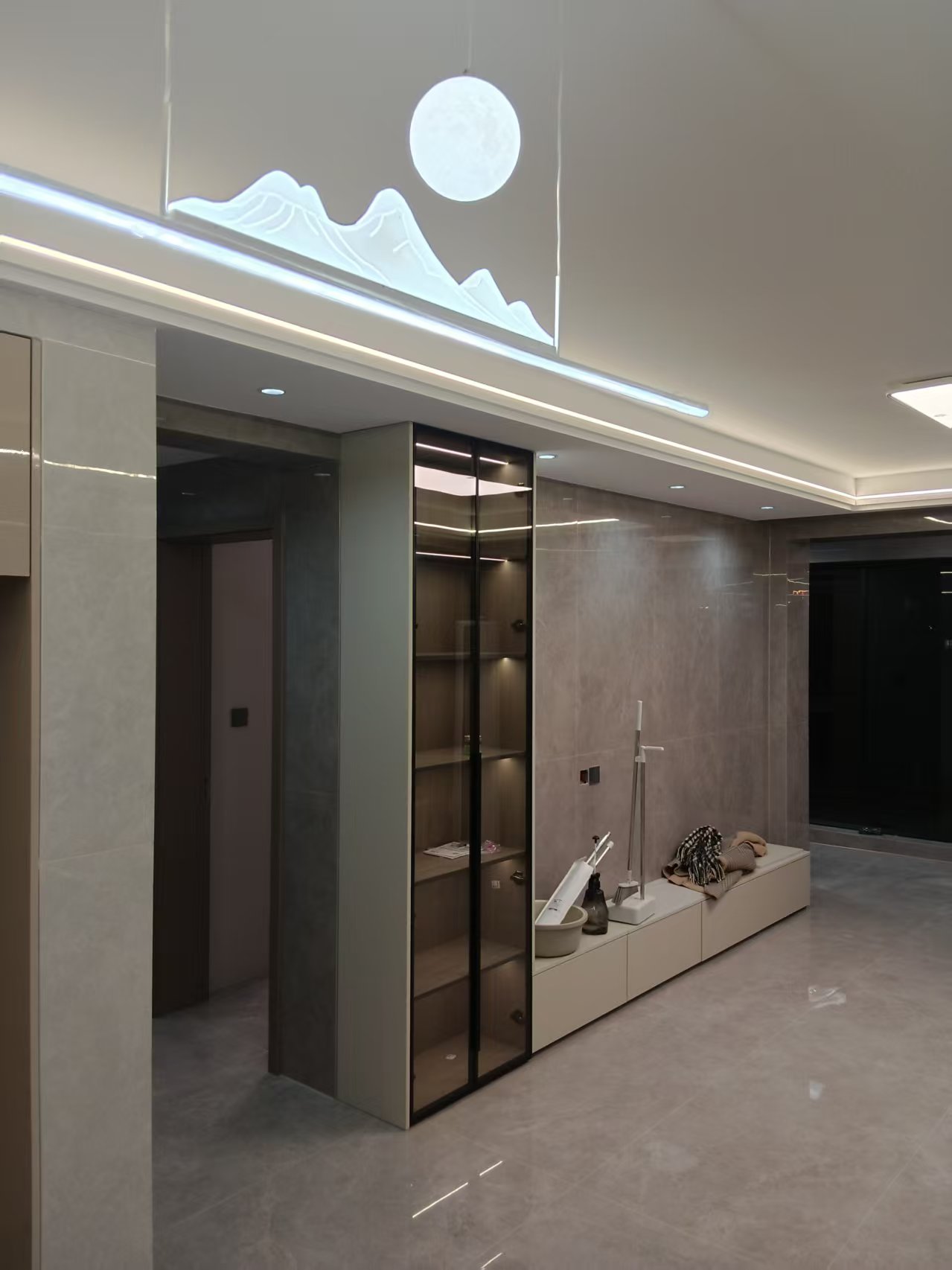 盛悦天宸 全瓷砖上墙装修效果 业主非常满意 入住感 永久的新房子 好打理 上档次