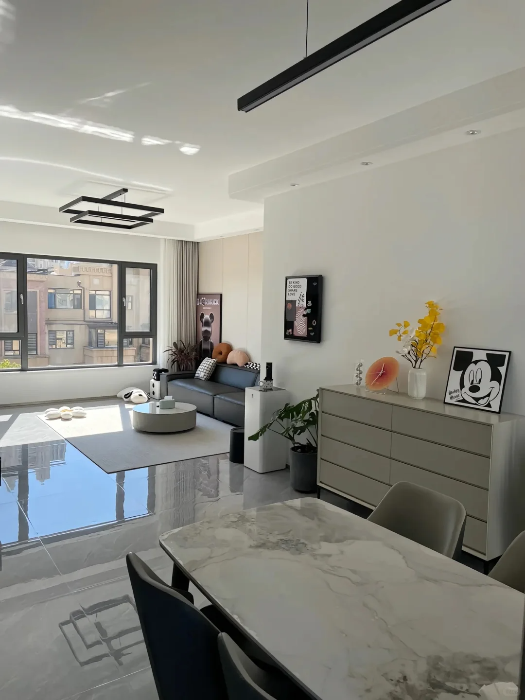 120平现代风格，简单的搭配，也可以提升装修的整体效果