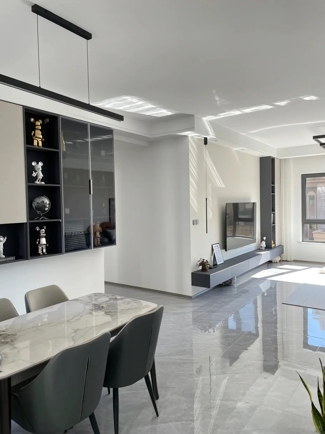 120平现代风格，简单的搭配，也可以提升装修的整体效果