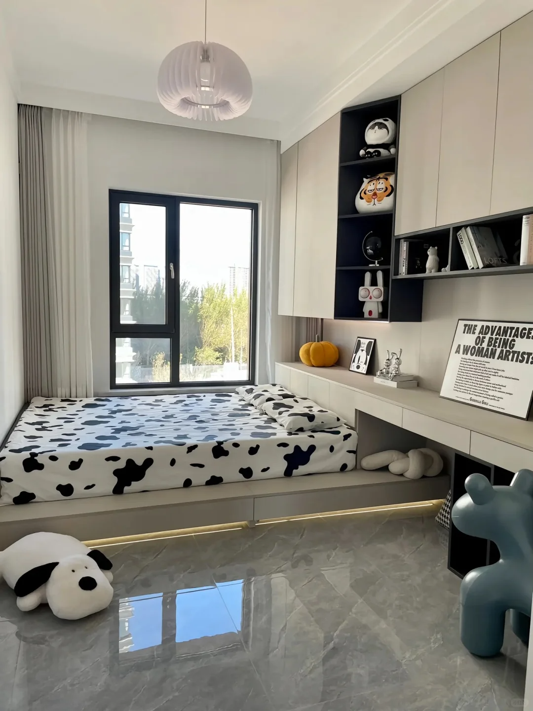 120平现代风格，简单的搭配，也可以提升装修的整体效果