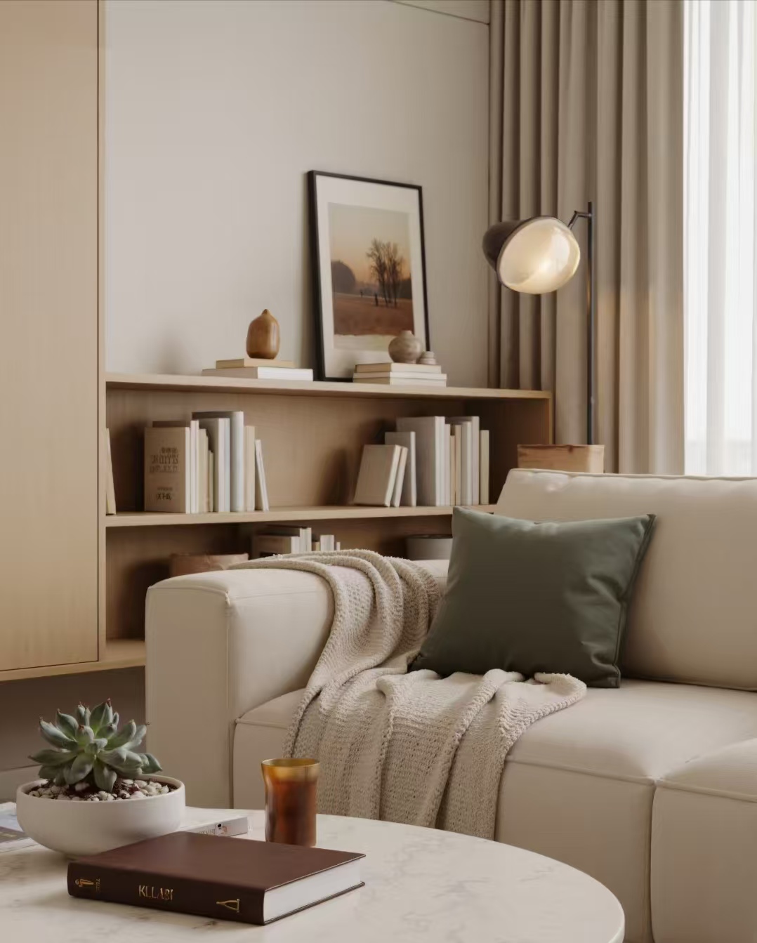 150奶油风原木风