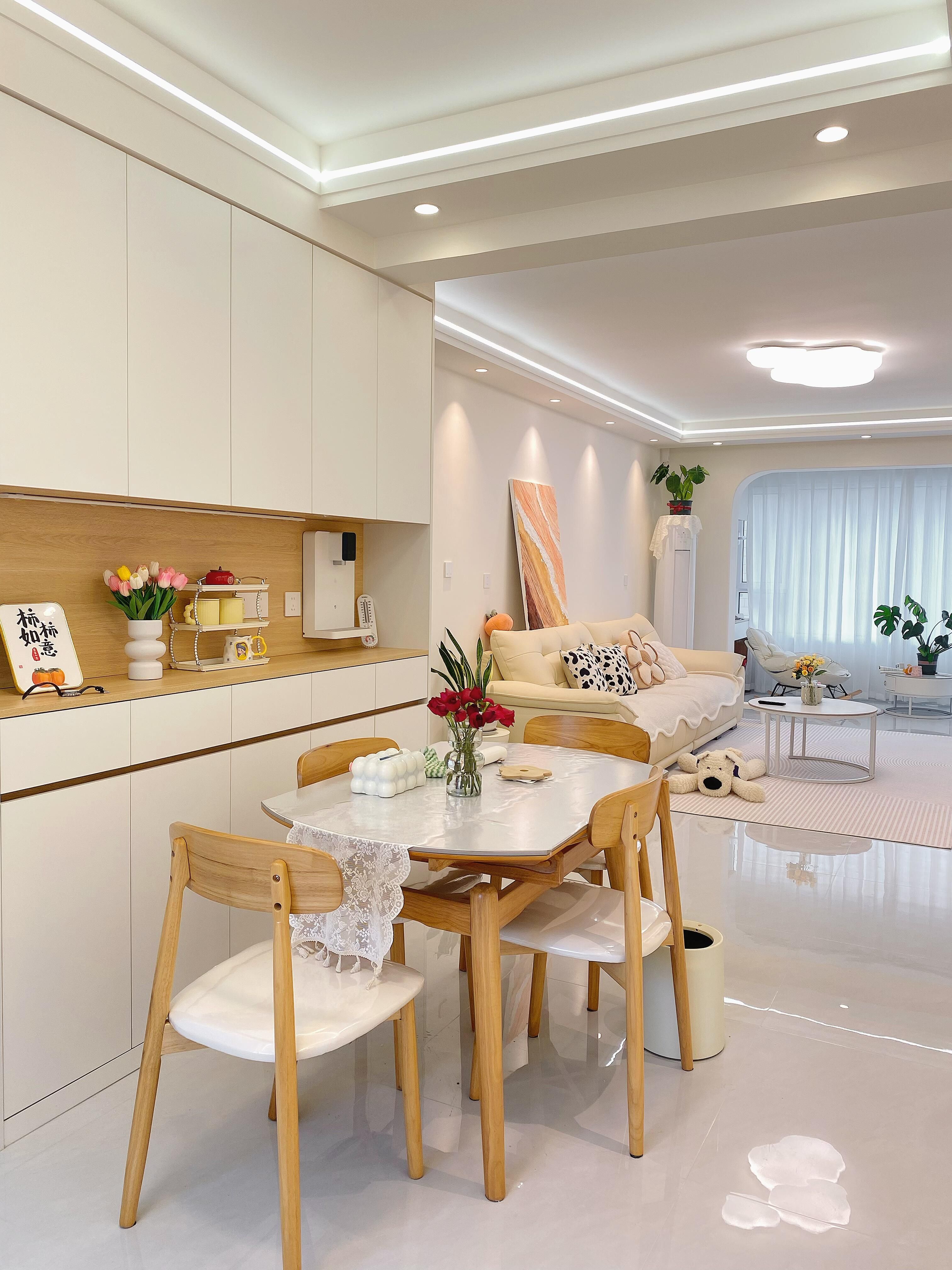 110平现代风格，简单的搭配，也可以提升装修的整体效果